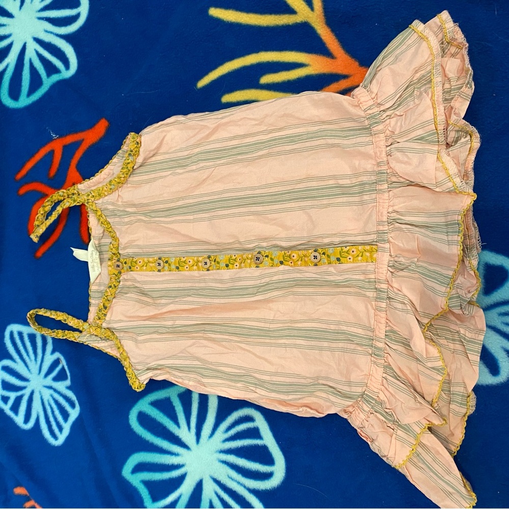 Matilda Jane Pink and Yellow Kids Top